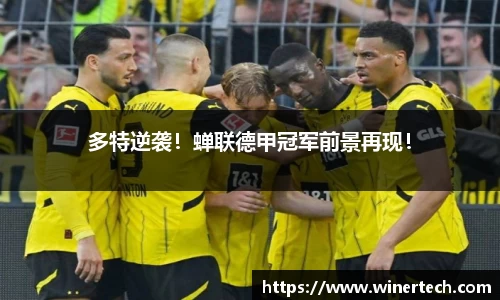 多特逆袭！蝉联德甲冠军前景再现！