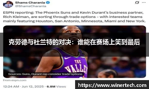 克劳德与杜兰特的对决：谁能在赛场上笑到最后